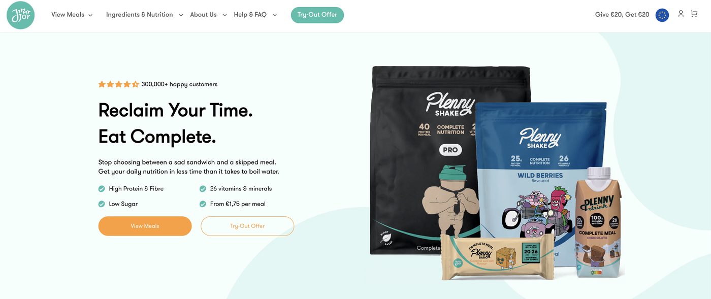 The Jimmy Joy storefront on Shopify Plus